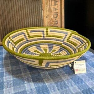 Handcrafted - Woven Basket - NWT